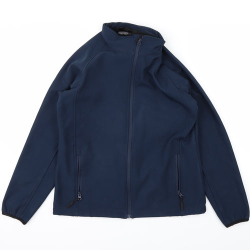 CORE Womens Blue   Overcoat Coat Size S