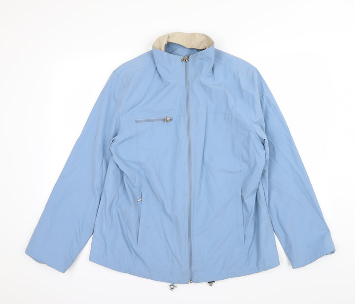 Berkertex Womens Blue   Overcoat Coat Size 10