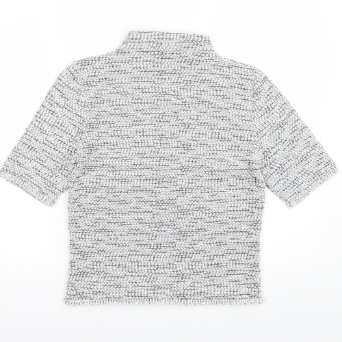 Dikton's Womens White   Basic T-Shirt Size M
