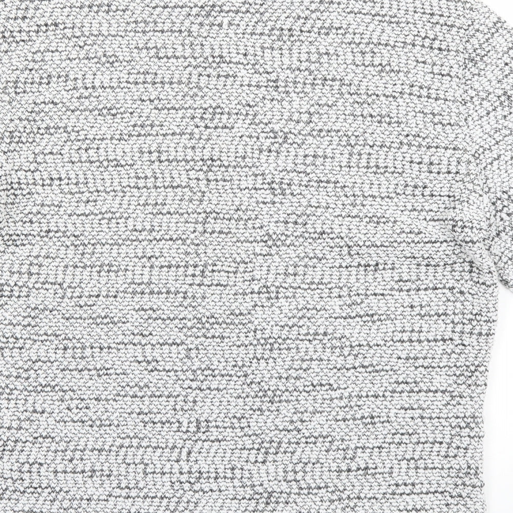 Dikton's Womens White   Basic T-Shirt Size M