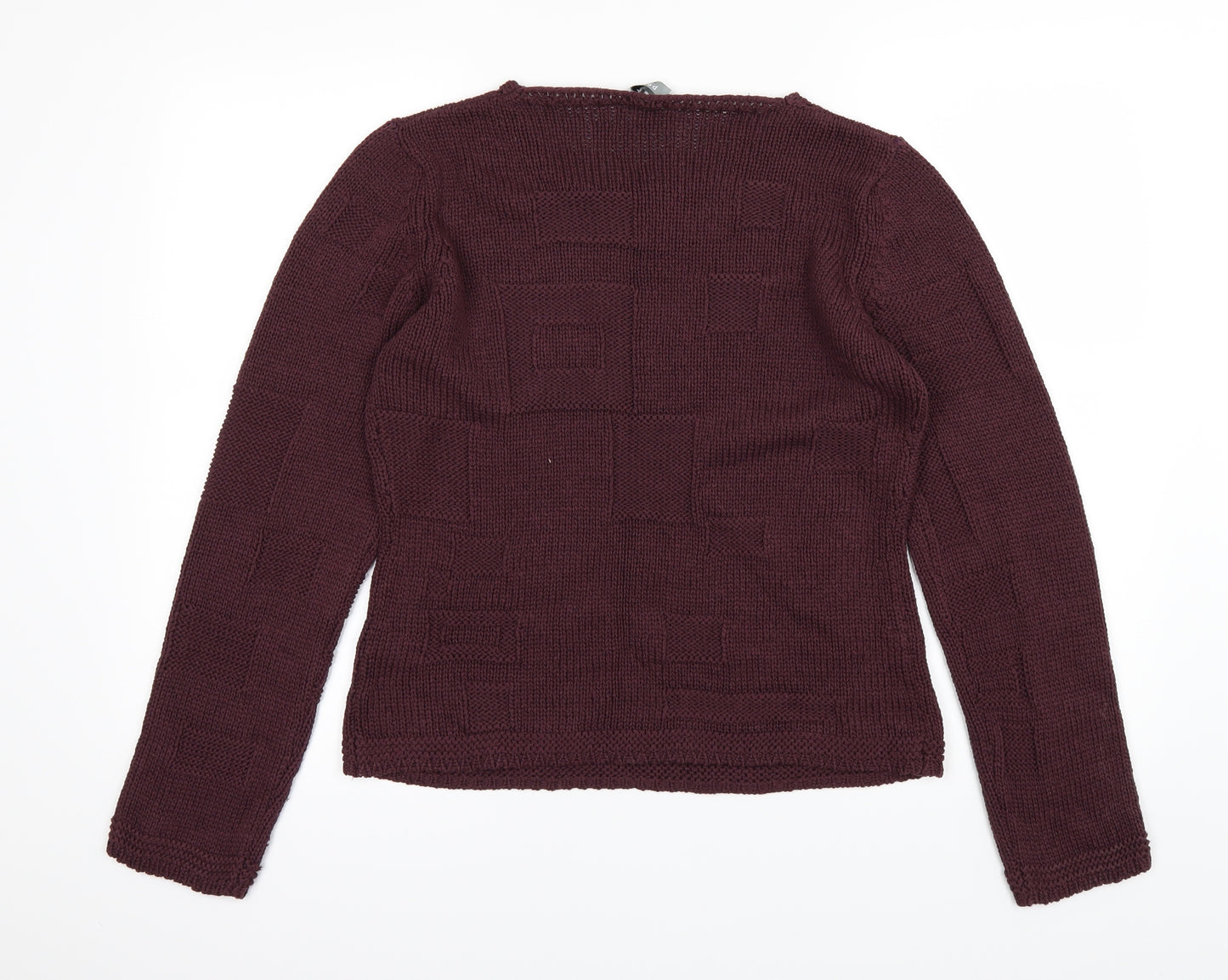 Per Una Womens Red   Pullover Jumper Size M