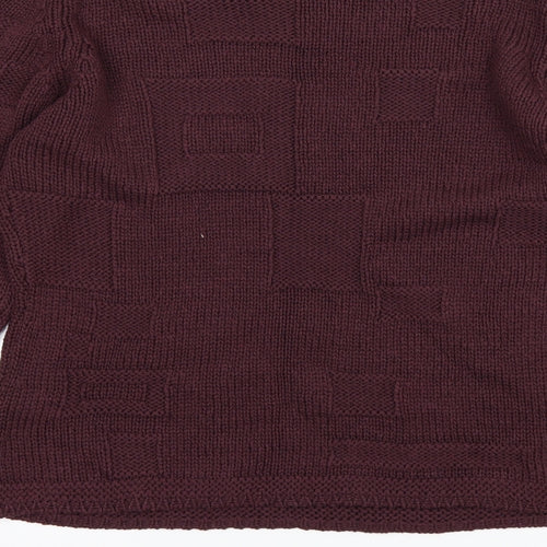 Per Una Womens Red   Pullover Jumper Size M