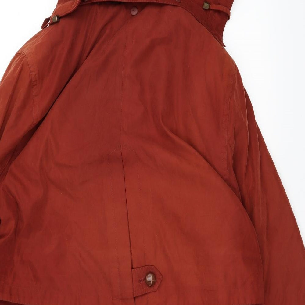 Marks and Spencer Womens Red   Rain Coat Coat Size 12