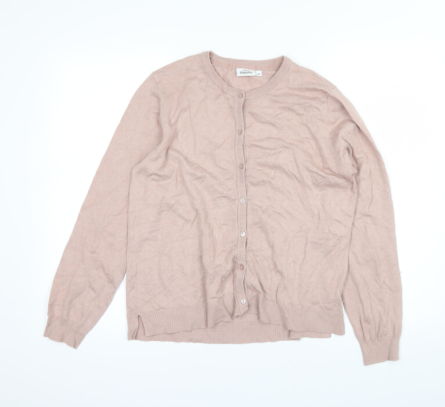KappAhI Womens Pink   Cardigan Jumper Size M