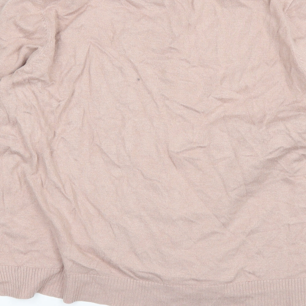 KappAhI Womens Pink   Cardigan Jumper Size M