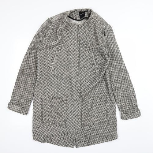 ASOS Womens White   Overcoat Coat Size 14