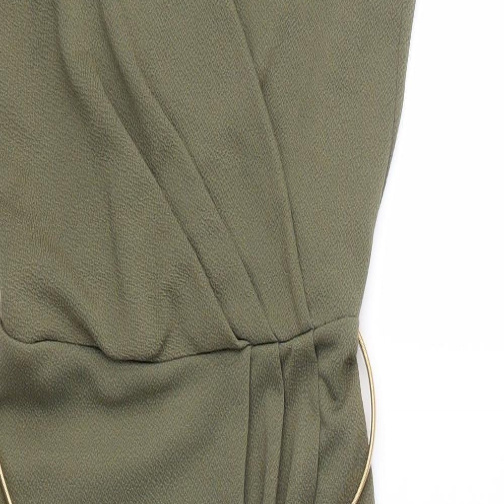Miss Selfridge Womens Green   Shift  Size 8
