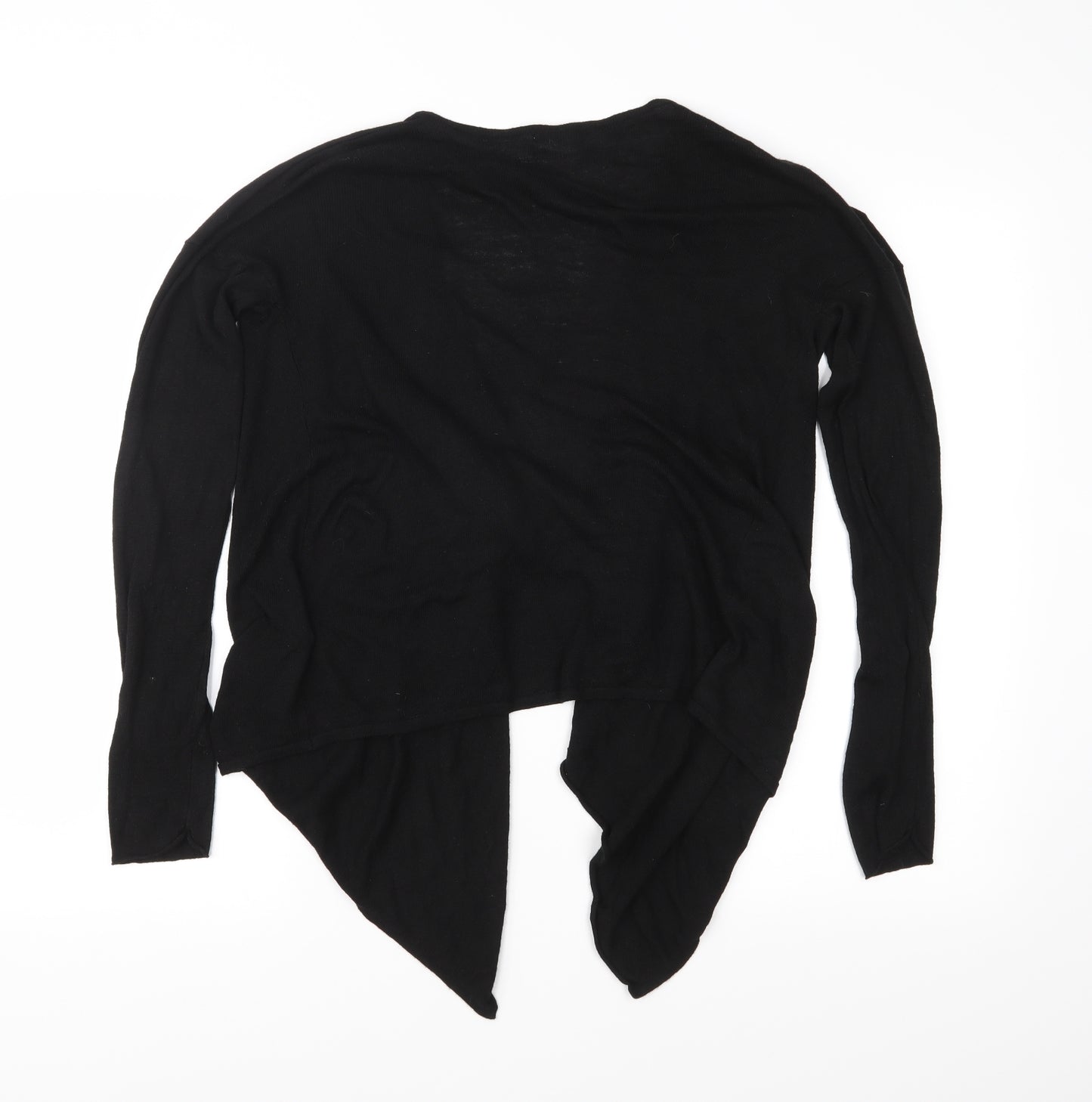 H&M Womens Black  Knit Cardigan Jumper Size XS