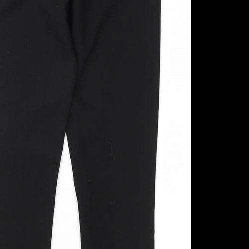 PRETTYLITTLETHING Womens Black   Trousers  Size 6 L26 in