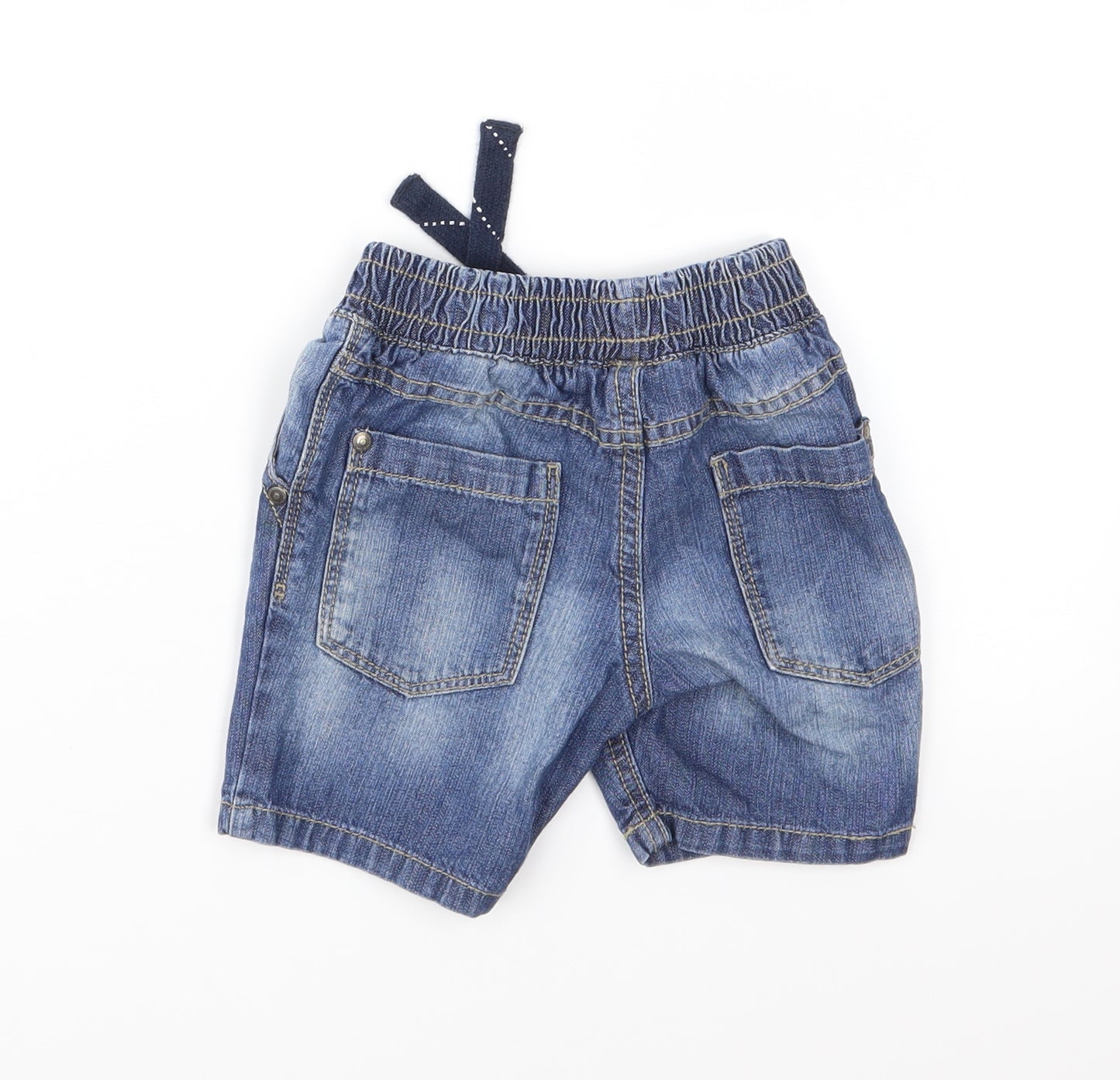 George Baby Black  Denim Cropped Jeans Size 18-24 Months