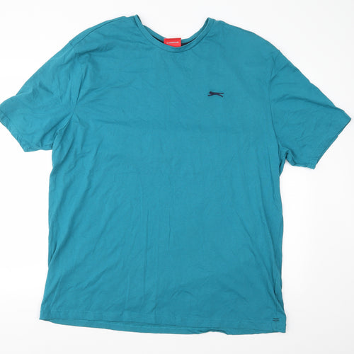 Slazenger Mens Green  Jersey  T-Shirt Size 4XL