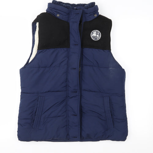 Blend She Womens Blue   Gilet Waistcoat Size L