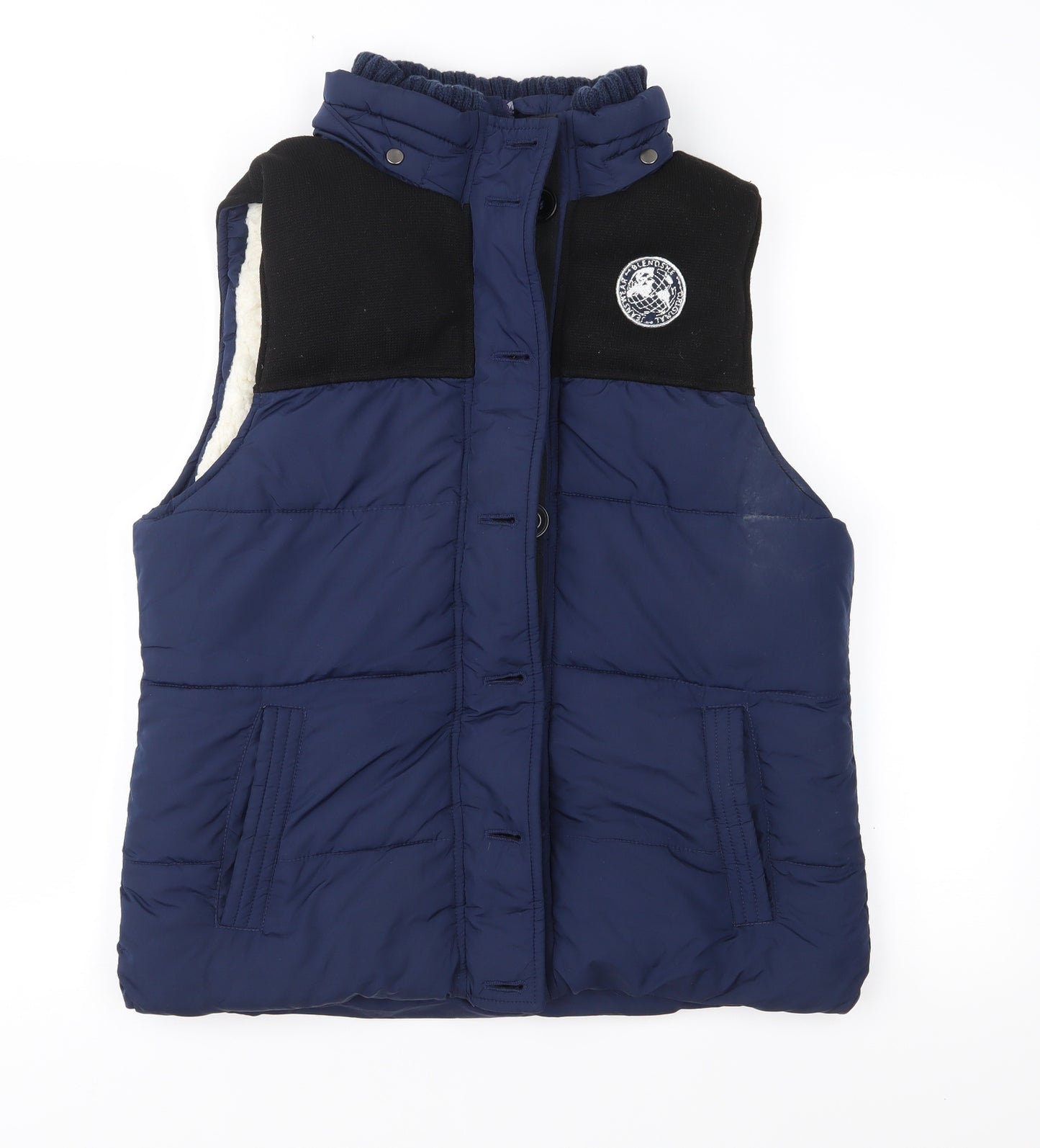 Blend She Womens Blue   Gilet Waistcoat Size L