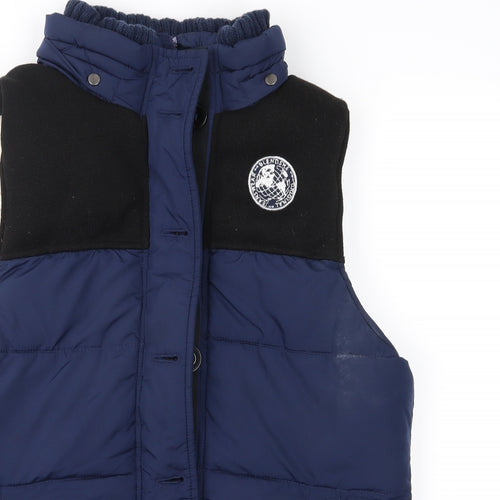 Blend She Womens Blue   Gilet Waistcoat Size L