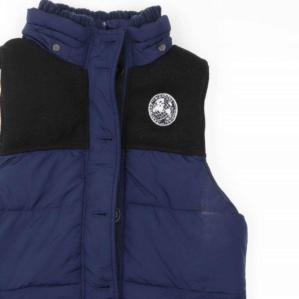 Blend She Womens Blue   Gilet Waistcoat Size L