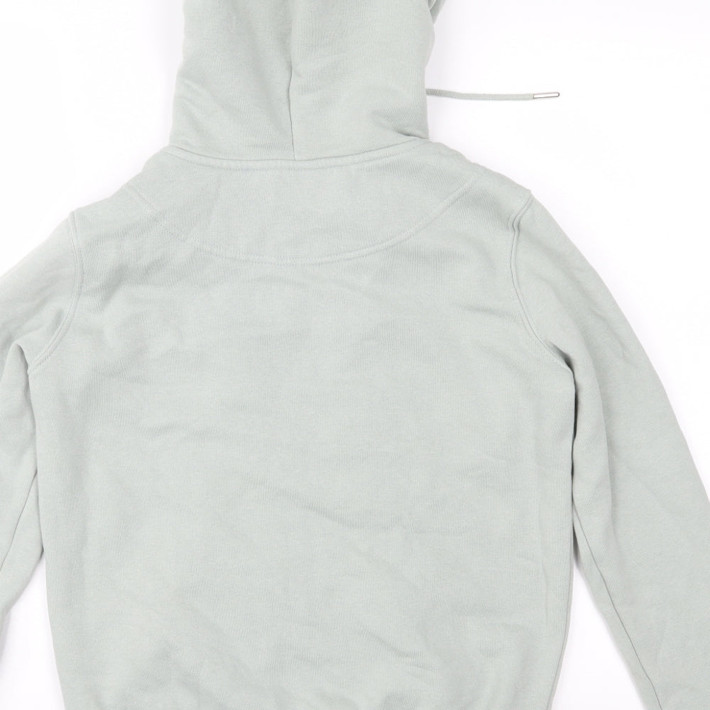 H&M Womens Green   Full Zip Hoodie Size XS