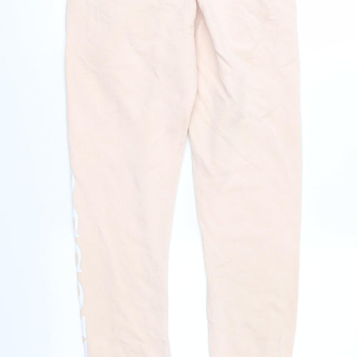 ellesse Womens Pink  Jersey Jogger Trousers Size 30 in L27 in