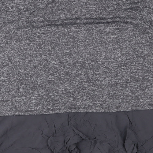 TU Womens Grey  Jersey Basic Blouse Size 14