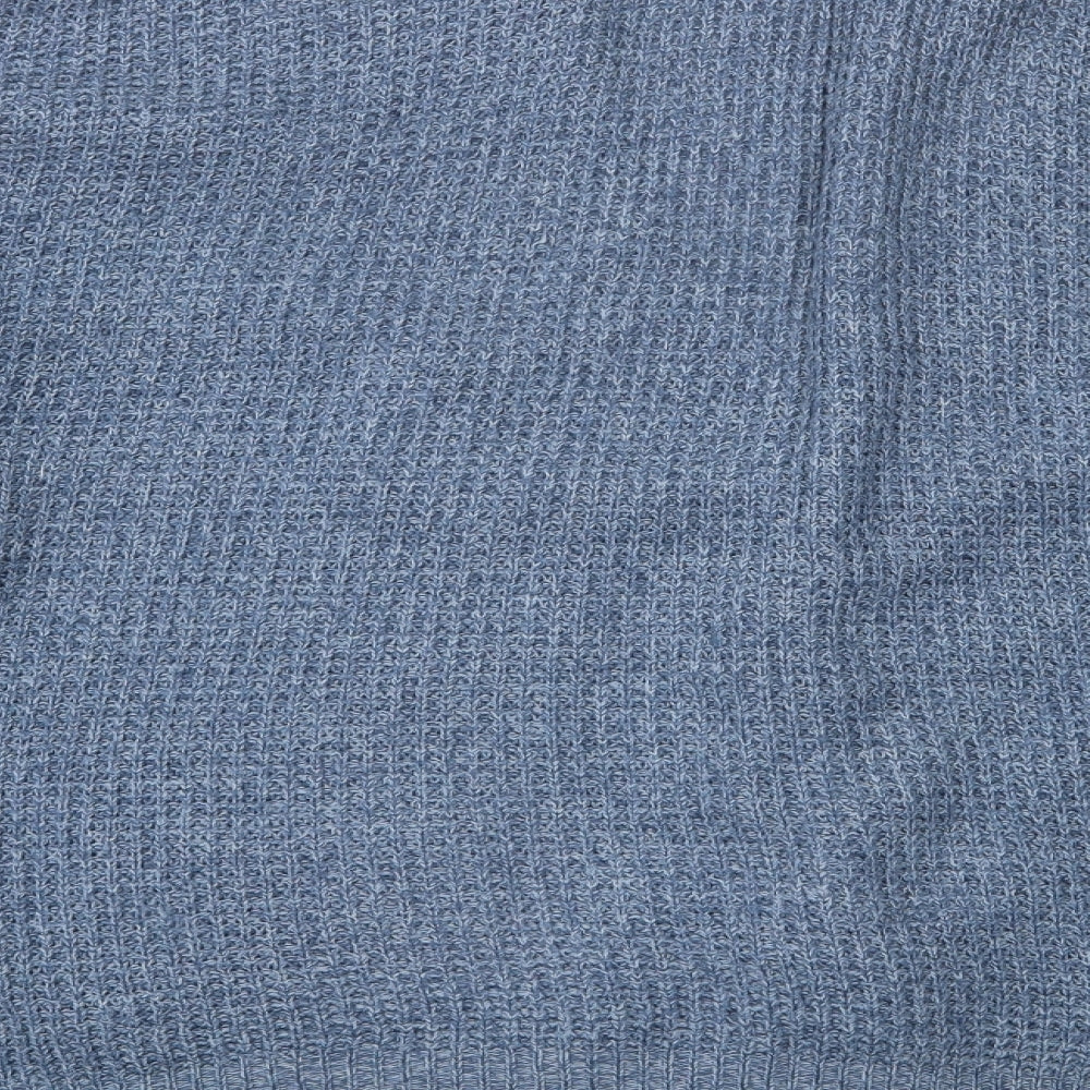 Littlewoods Mens Blue  Knit Cardigan Jumper Size L