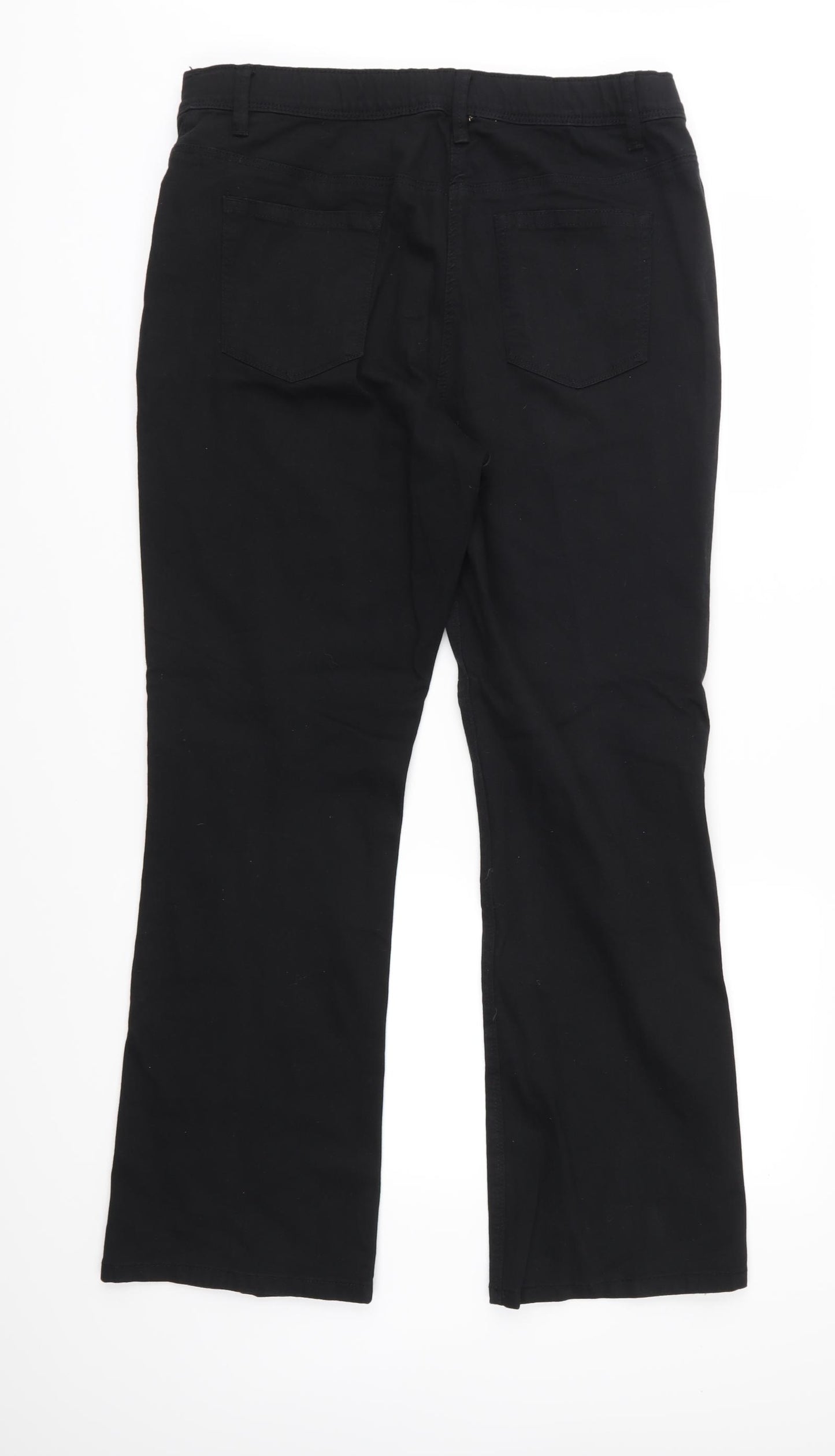 Christie Womens Black  Denim Bootcut Jeans Size 16 L30 in