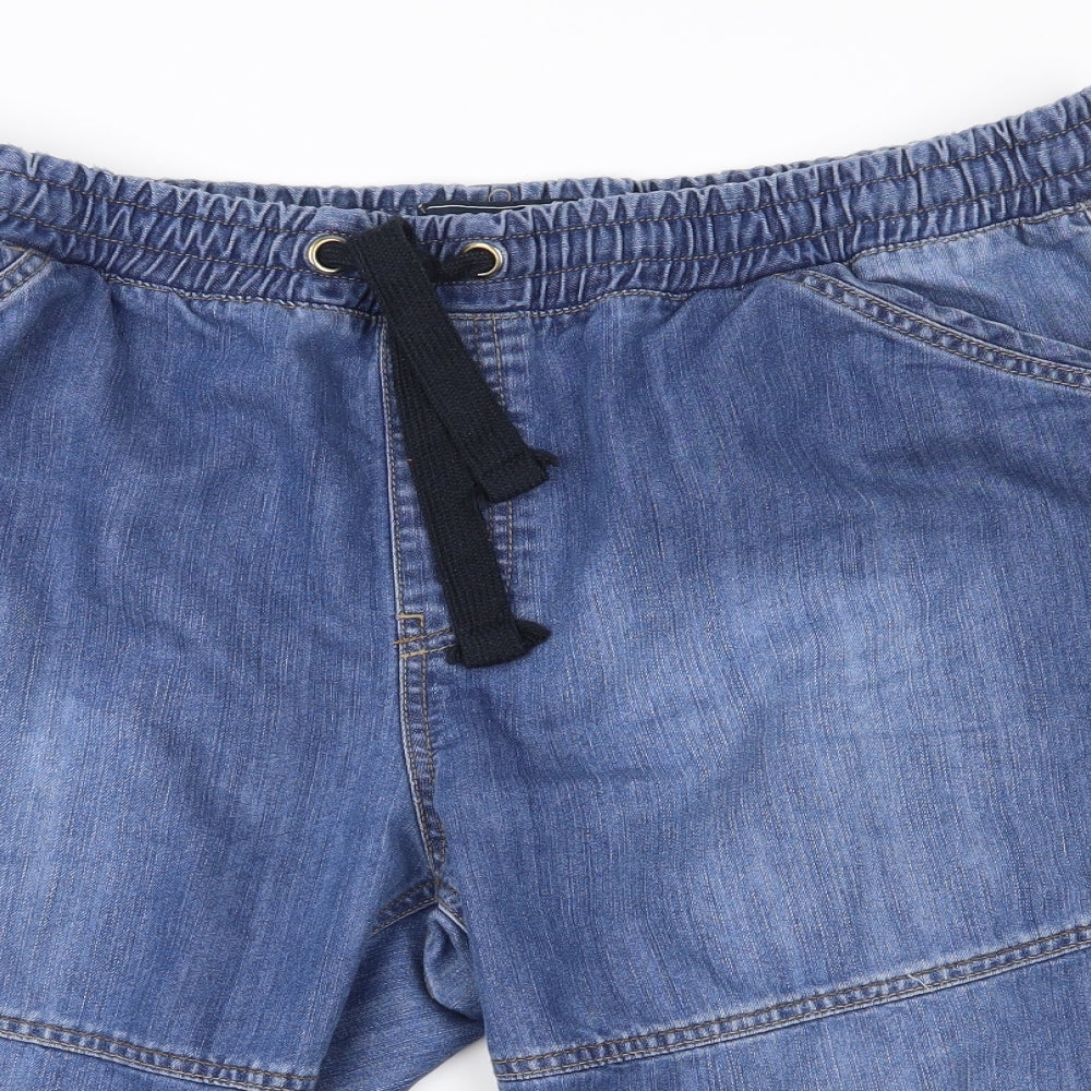F&F Mens Blue  Denim  Shorts Size 44 in