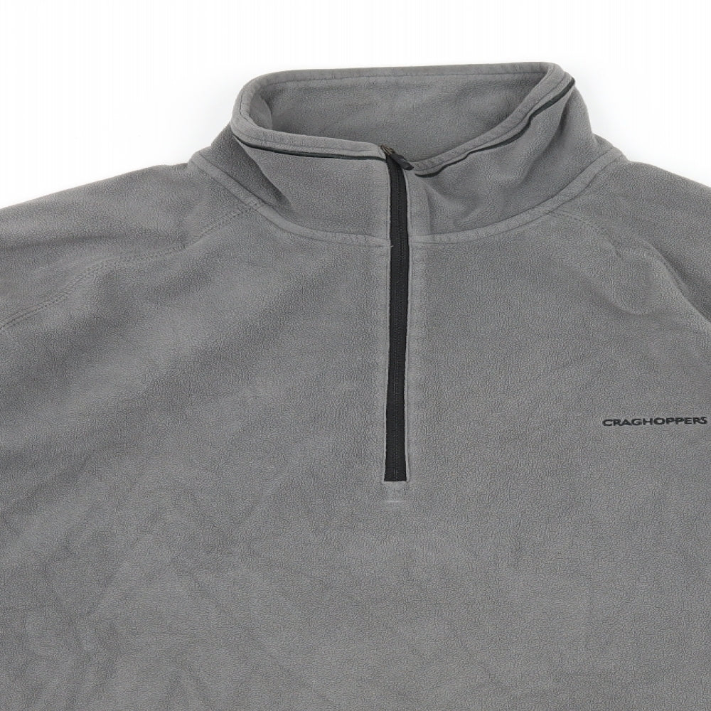 Craghoppers Mens Grey  Fleece Pullover Sweatshirt Size M