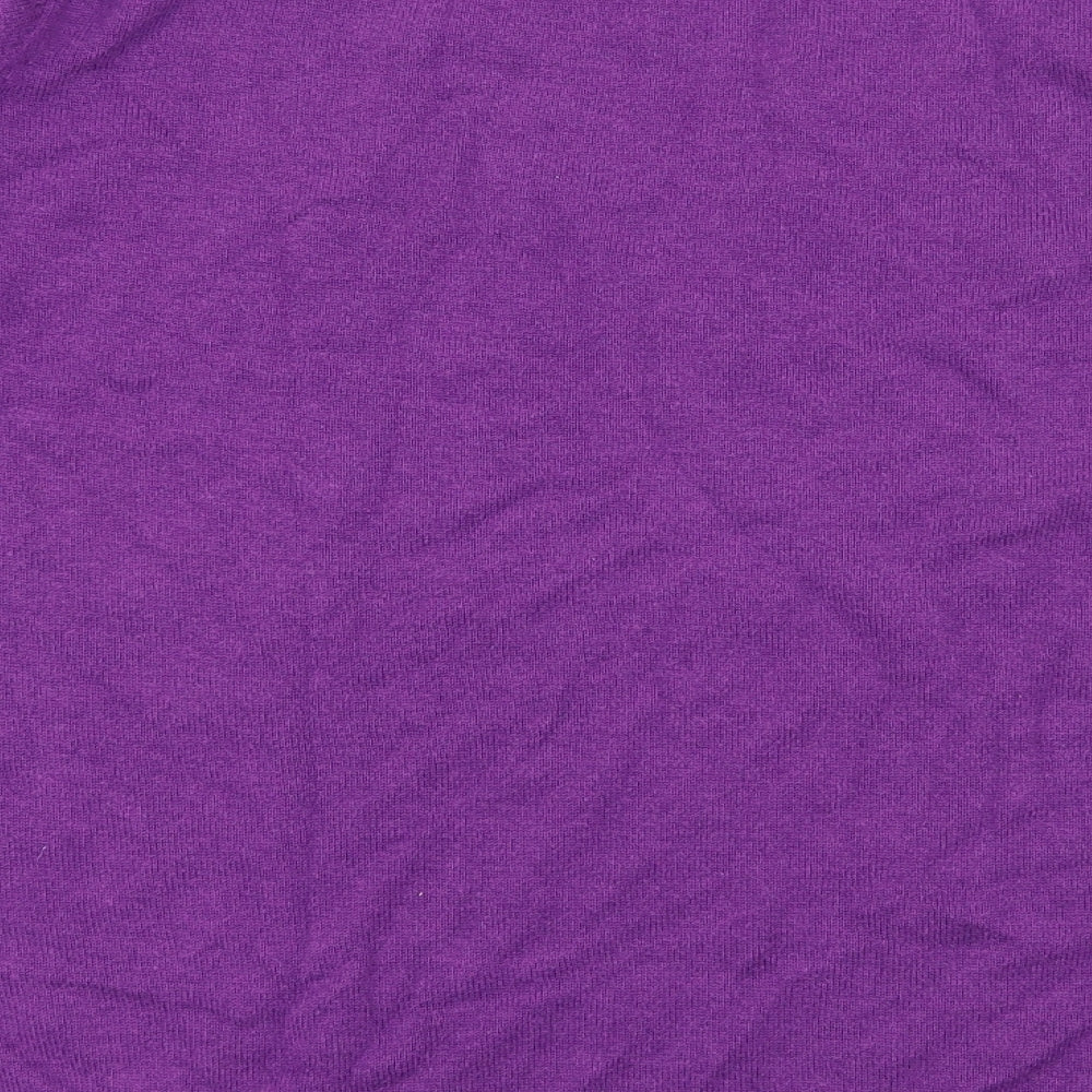 BGS Womens Purple  Knit Pullover Jumper Size 20