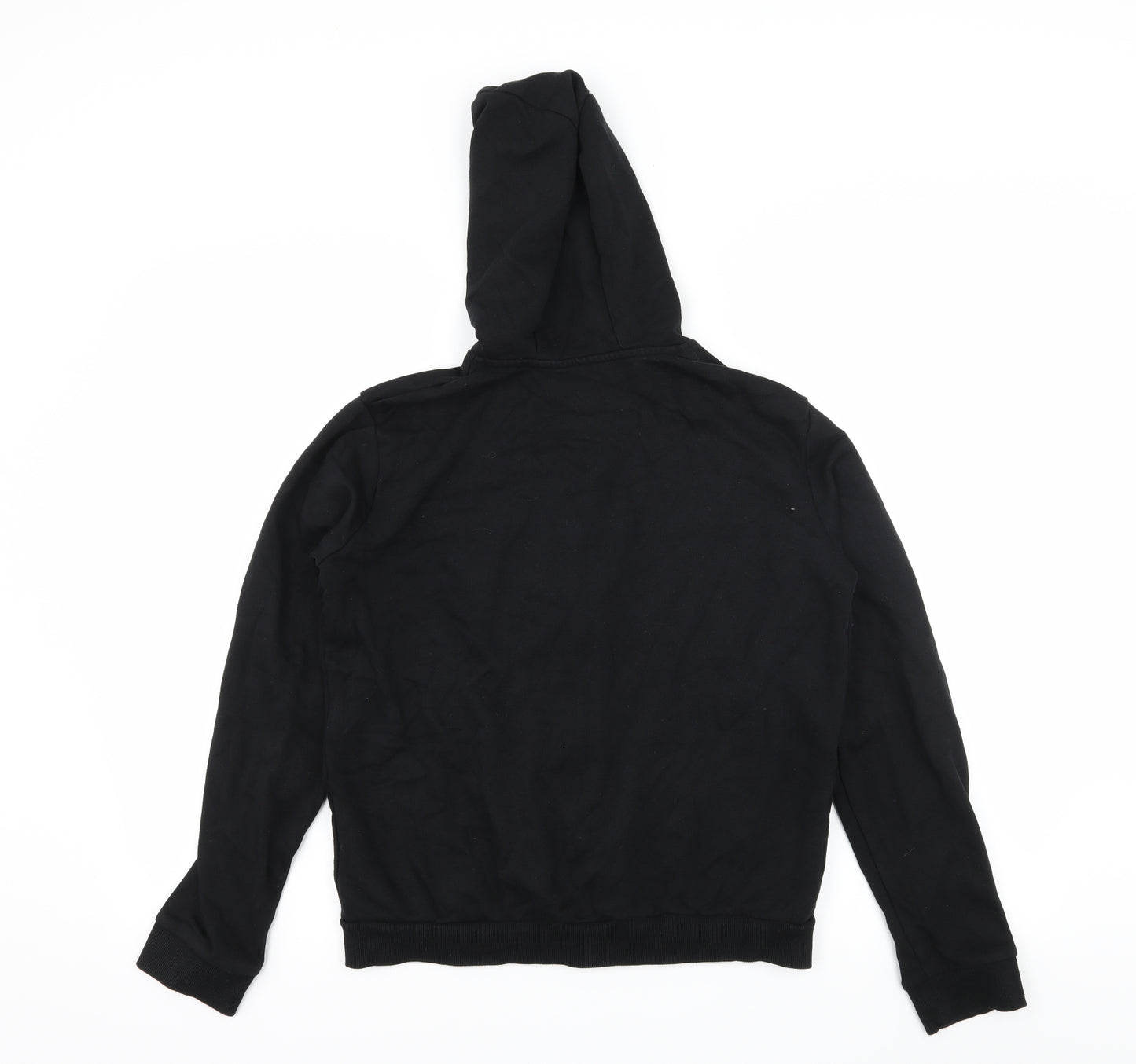George Boys Black  Jersey Full Zip Hoodie Size 13-14 Years