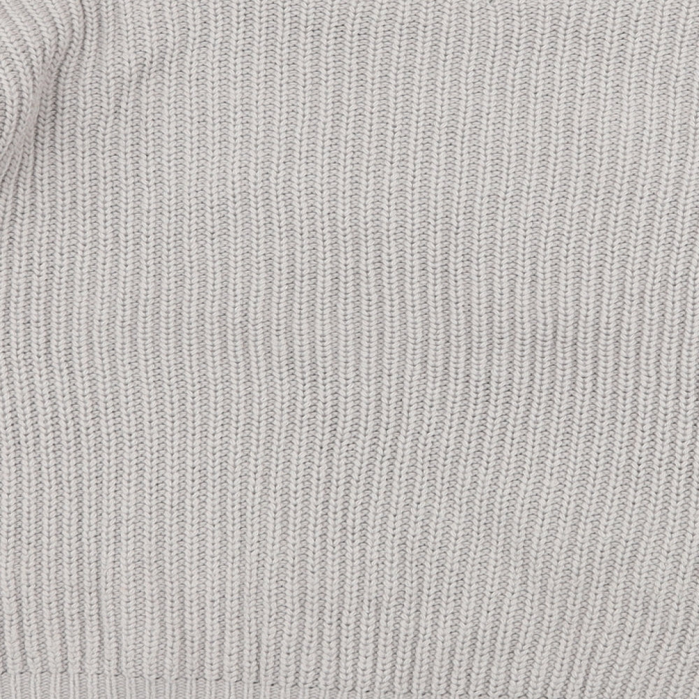 Marks and Spencer Womens Grey  Knit Pullover Jumper Size S