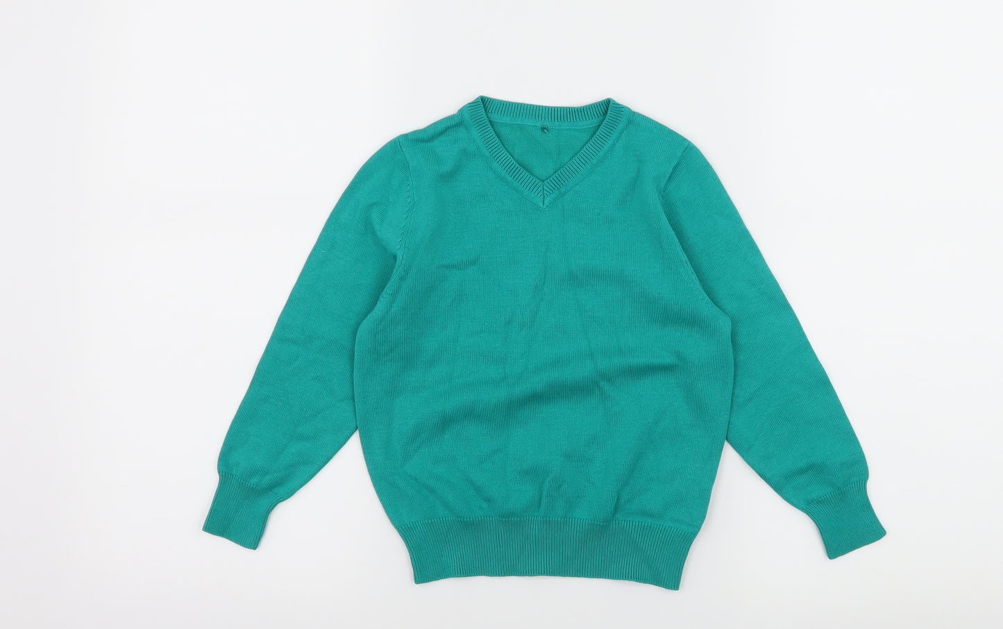 George Girls Blue  Knit Pullover Jumper Size 3-4 Years