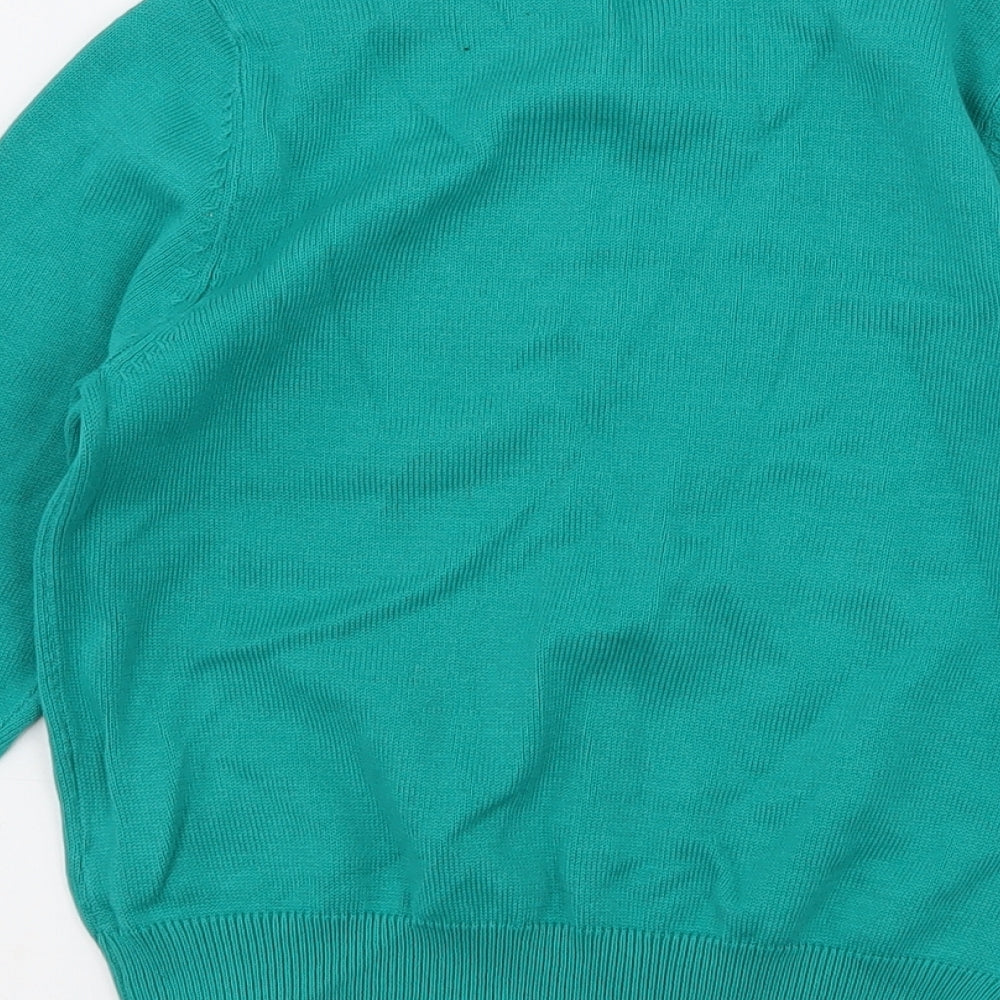 George Girls Blue  Knit Pullover Jumper Size 3-4 Years