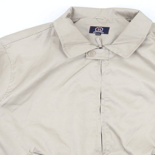Hutson Mens Beige   Bomber Jacket Jacket Size 2XL