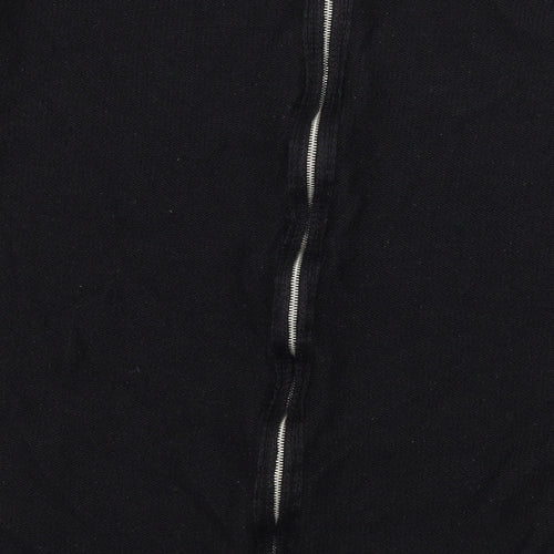 PEP & CO Womens Black  Knit Pullover Jumper Size 8