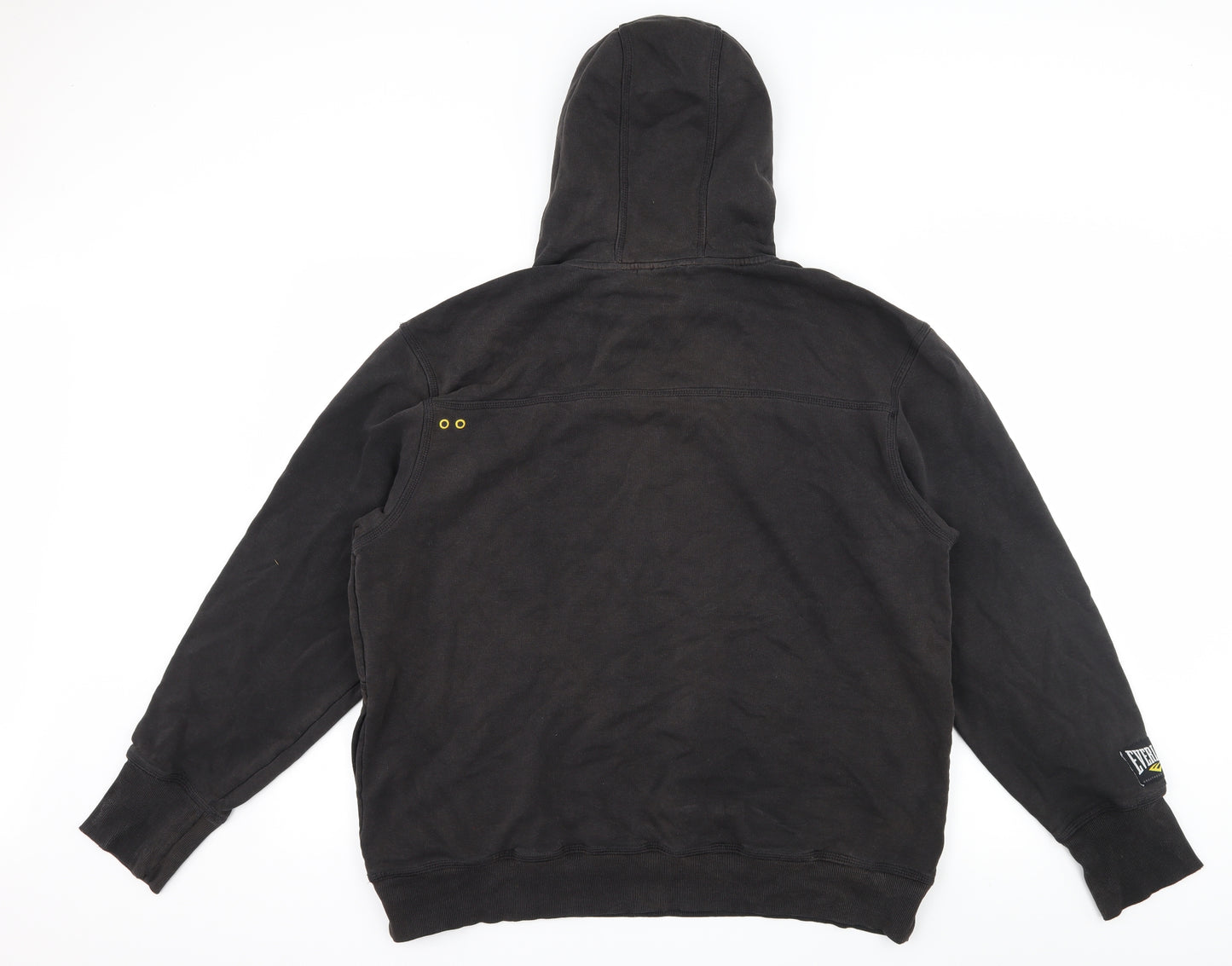 Everlast Mens Black  Jersey Pullover Hoodie Size 2XL