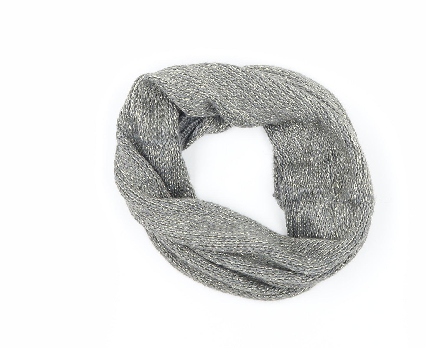 Kit & Pearl Womens Grey  Knit  Scarf   - snood