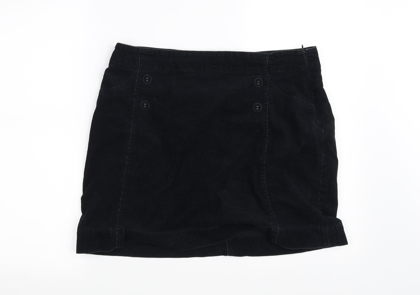 m&s Womens Black   Mini Skirt Size 14