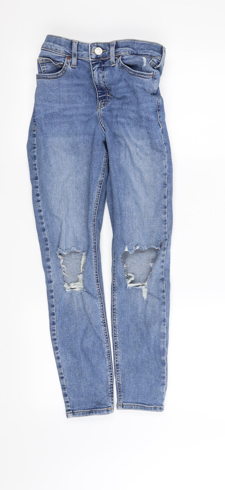 Jamie Womens Blue   Straight Jeans Size S L25 in