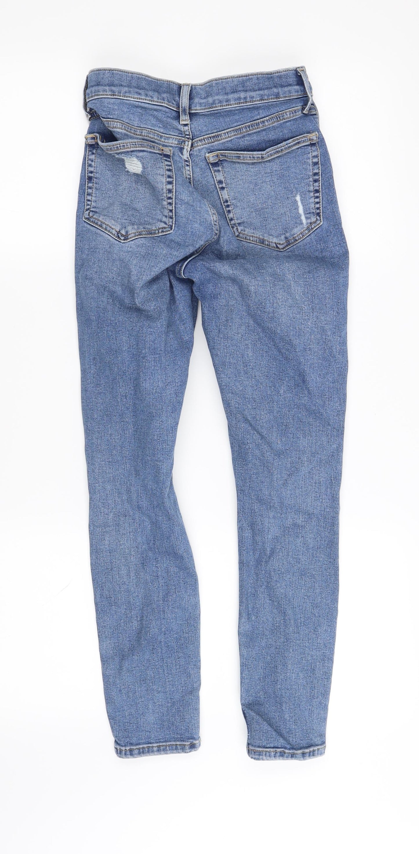 Jamie Womens Blue   Straight Jeans Size S L25 in