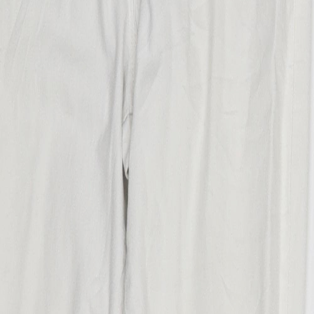 Jegging Womens White   Straight Jeans Size 10 L30 in
