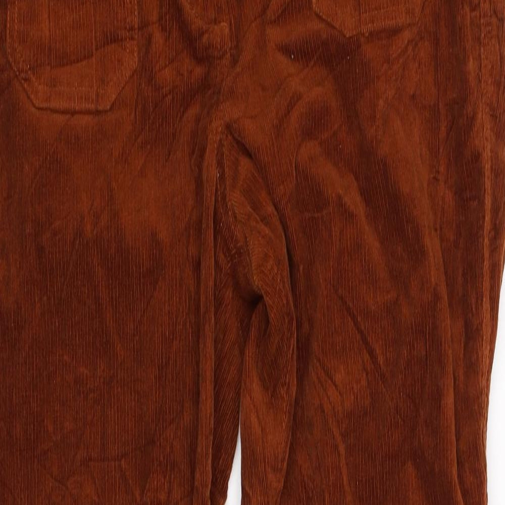 Monsoon Womens Orange   Trousers  Size 12 L32 in
