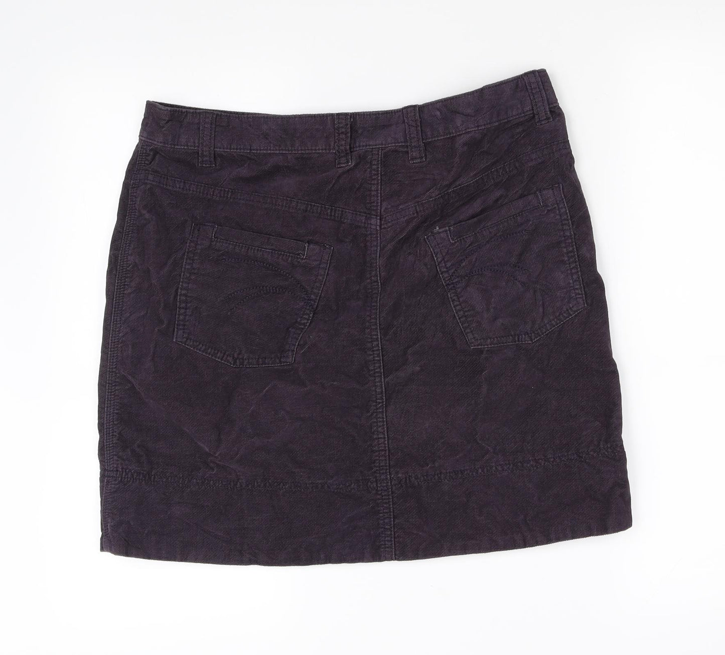 M&S  Womens Purple   Mini Skirt Size 14