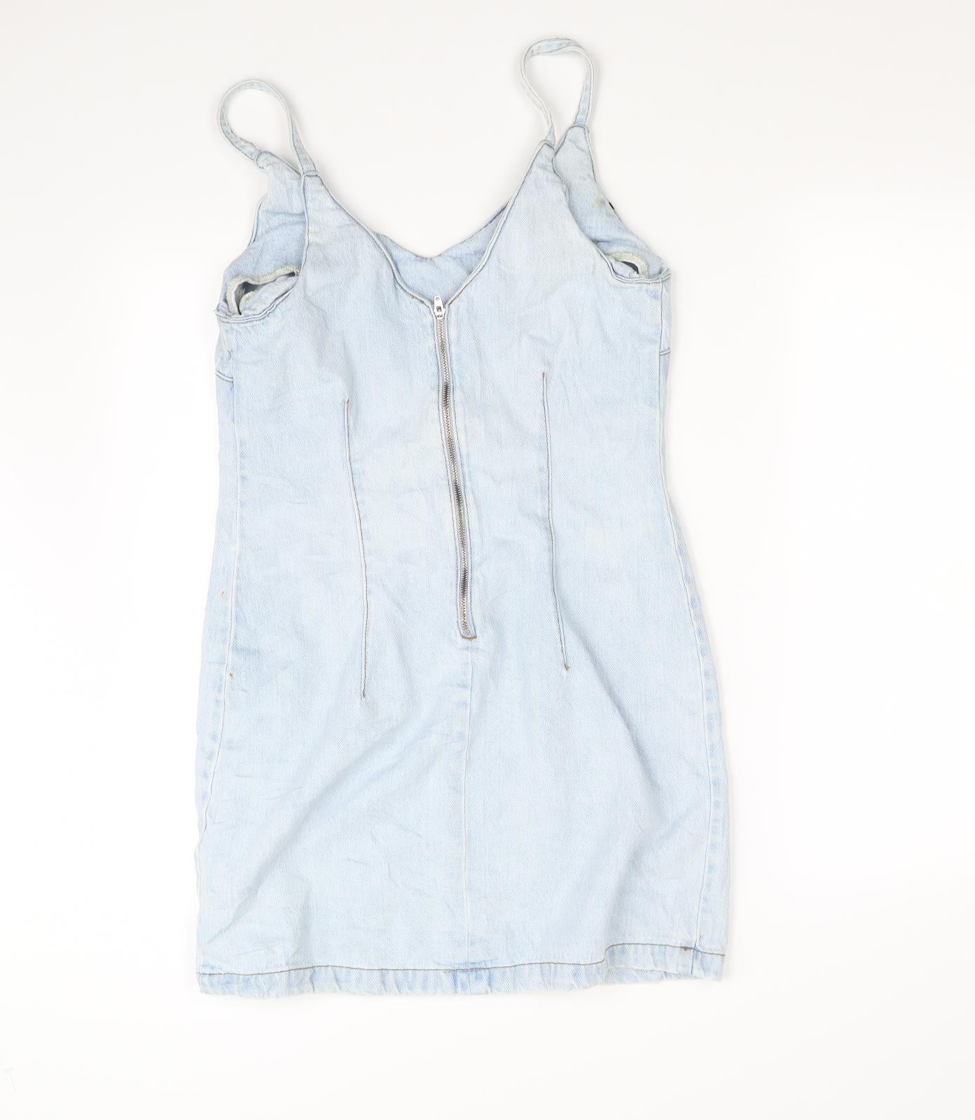 Denim Womens Blue   Fit & Flare  Size 10