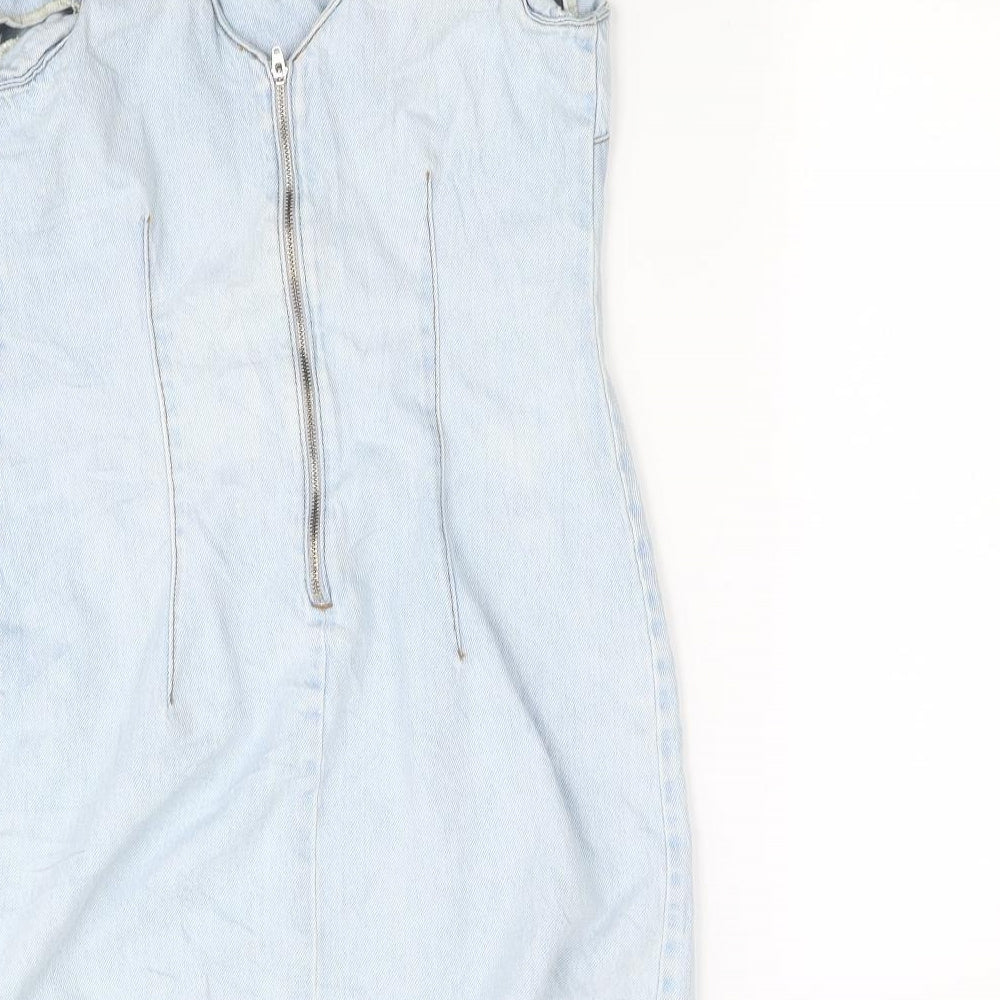 Denim Womens Blue   Fit & Flare  Size 10