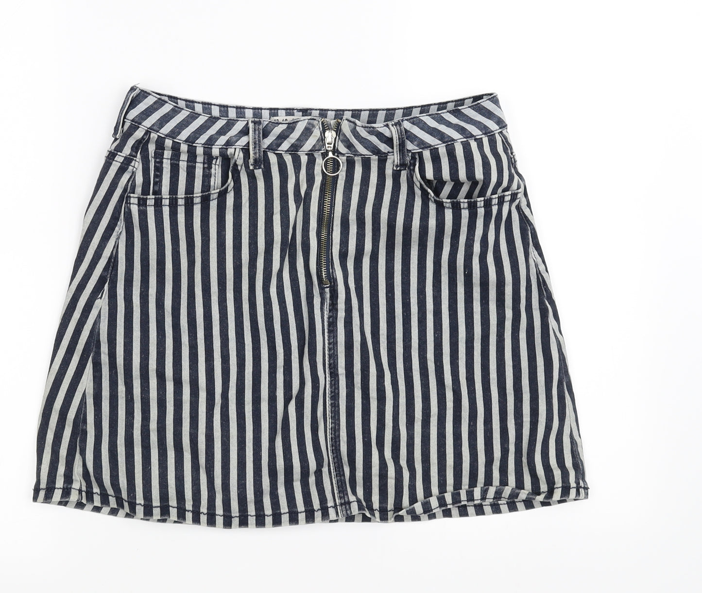 deniem  Womens White   Mini Skirt Size 12