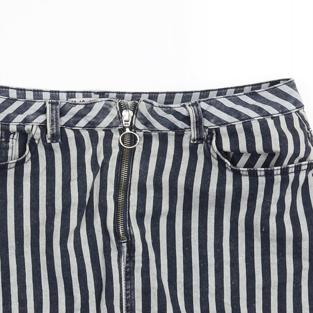 deniem  Womens White   Mini Skirt Size 12