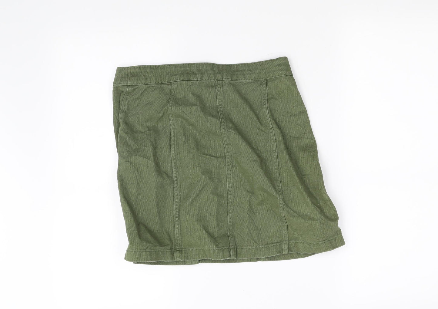 Divided Womens Green   Mini Skirt Size 12