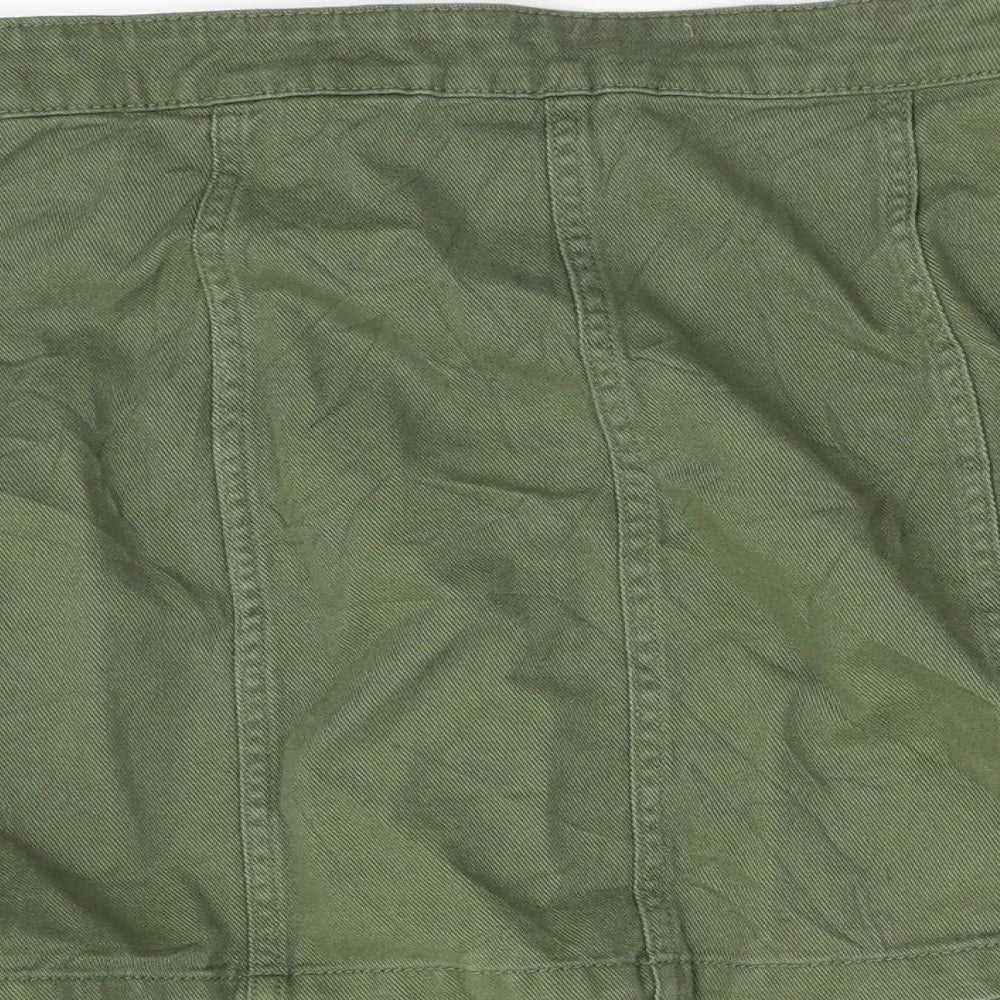 Divided Womens Green   Mini Skirt Size 12