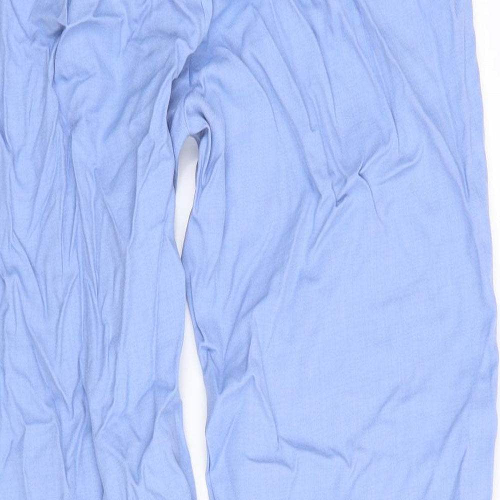 m&s Womens Blue   Trousers  Size 18 L32 in