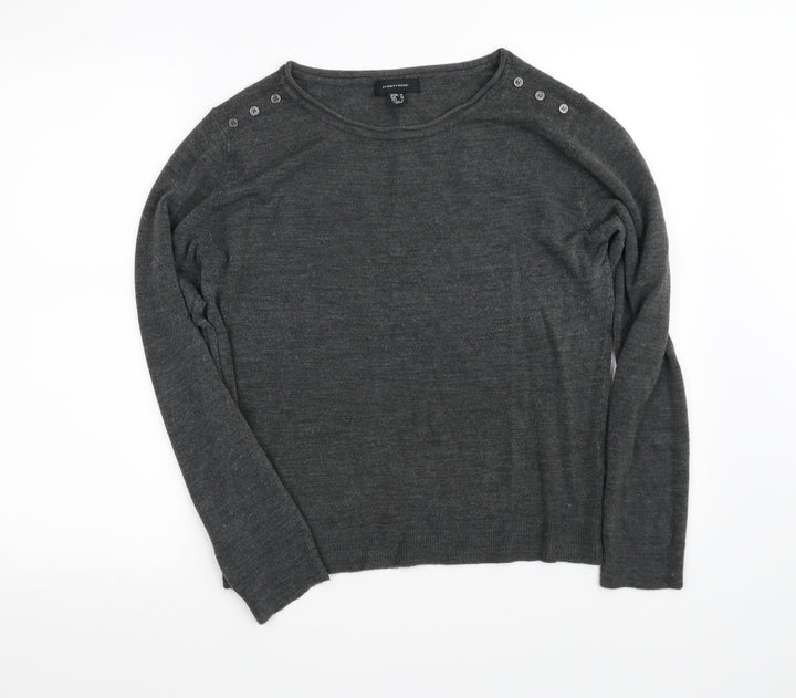 Atmosphere Womens Grey   Pullover Jumper Size 14