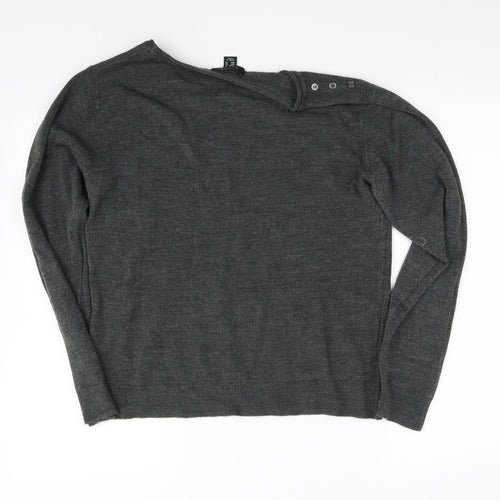 Atmosphere Womens Grey   Pullover Jumper Size 14